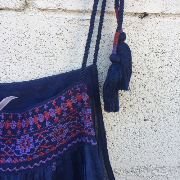 NWT Free People Embroidered Tank - Picture 3 of 8